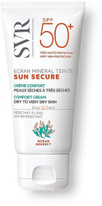 Getönte Sonnenschutzcreme für trockene und sehr trockene Haut SPF 50+ - SVR Sun Secure Ecran Mineral Teinte Comfort Cream SPF50+