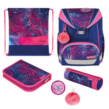 UltraLight Plus Tropical Chill - Pencil case - Pencil pouch - School bag - Sport bag - Girl - Grade & elementary school - Backpack - 15 L - Front pocket - Side pocket