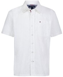 Tommy Hilfiger big Boys Tommy Utility Short Sleeve Shirt