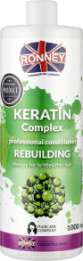 Regenerierende Haarspülung mit Keratin für sprödes und dünnes Haar - Ronney Professional Keratin Complex Rebuilding Conditioner