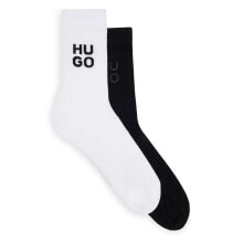 HUGO Rib Edge socks 2 pairs