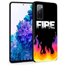 COOL Samsung G780 Galaxy S20 FE Drawings Fire phone case