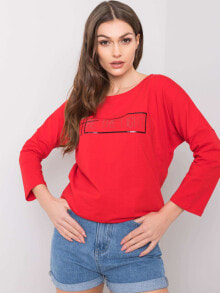 Лонгсливы блуза-RV-BZ-6222.18-красный
