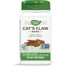 Plant extracts and tinctures nature&#039;s Way Cats Claw Bark -- 1455 mg - 100 Vegan Capsules