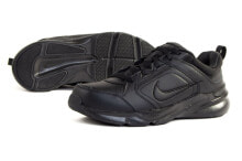 Мужские кроссовки Мужские кроссовки кожаные черные низкие Nike DM7564-002