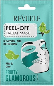 Купить маски для лица Revuele: Talgregulierende und erfrischende Peel-Off-Gesichtsmaske mit Minze und Limette