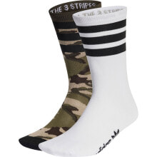 ADIDAS ORIGINALS Camo Crew Socks 2 Pairs