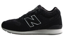 New Balance NB 996 复古 低帮 跑步鞋 男女同款 黑色 / Кроссовки New MRH996CB