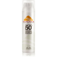 Средства для загара и защиты от солнца hIMAYA Natural Sports Sunscreen Solar Cream SPF50+ 200ml