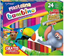 Пластилин и масса для лепки для детей Bambino Plasticine 24 colors