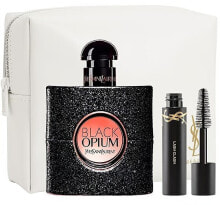 Duftset (Eau de Parfum /50 ml + Mascara /2 ml + Beutel /1 St.) - Yves Saint Laurent Black Opium