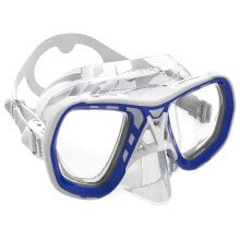 Masks and snorkels for scuba diving