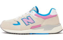 New Balance NB 570 复古 低帮 跑步鞋 女款 粉蓝色 / Кроссовки New Balance NB 570 ML570XZ