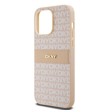 DKNY Dkhcp14Lprthslp iPhone 14 Pro 6.1 Leather Mono Stripe phone case