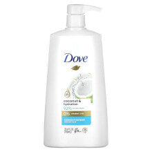 Dove Coconut & Hydration Conditioner Увлажняющий кондиционер для сухих волос 750 мл