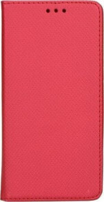 Etui Smart Magnet Samsung A82 czerwony/red