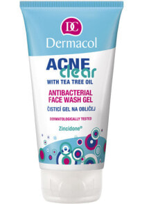 Dermacol Acneclear Antibacterial Face Wash Gel Антибактериальный гель для умывания для кожи склонной к акте 150 мл