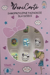 Купить материалы для наращивания ногтей Deni Carte: Falsche selbstklebende Nägel für Kinder Kleiner Frosch 983