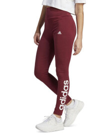 Women's Linear-Logo Full Length Leggings, XS-4X