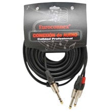 EUROCONNEX /M Mono Jack Cable jack 3.5 cable 4302-20 M 20 m 6.35 mm