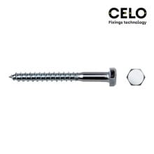 CELO Din 571 Hex Lag Screw 8x60 mm 250 Units