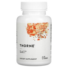 Витамины и БАДы для пищеварительной системы thorne, S.A.T., 60 капсул