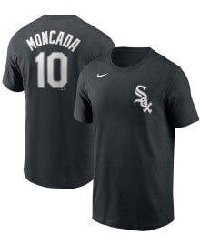 Nike big Boys Yoan Moncada Black Chicago White Sox Player Name and Number T-shirt
