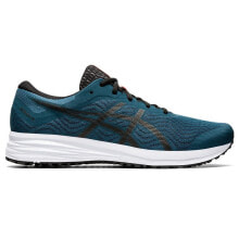 Мужская спортивная обувь для бега Мужские кроссовки спортивные для бега синие текстильные низкие Asics Patriot 12 401