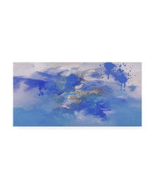 Trademark Global zavaleata Through a Blue Clouds Canvas Art - 15.5