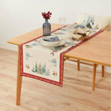 Table Runner Belum Christmas Landscape Multicolour 45 x 140 cm