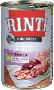 Купить влажные корма для собак Rinti: Rinti RINTI 400g PUSZKA SZYNKA