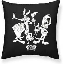 PLAY FABRICS Cushion Cover Looney B & W A 45x45 cm купить онлайн