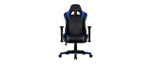 Компьютерные кресла для дома Aerocool AC220 AIR Игровое кресло для ПК Сиденье с мягкой обивкой Черный, Синий AC220 AIR-BB