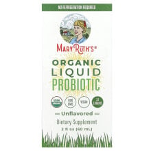 Organic Liquid Probiotic, Unflavored, 2 fl oz (60 ml)