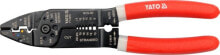 Инструменты для работы с кабелем пЛОСКОГУБЦЫ YATO 215 мм 0,64-2,6 мм 2293