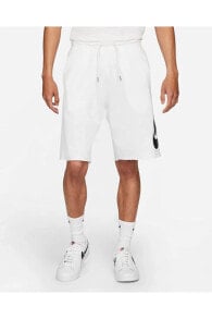 Cotton White Shorts For Men At5267-100
