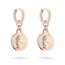 Ювелирные серьги original round earrings with pendants 2in1 Coins TJ-0443-E-29
