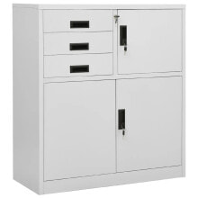 Filing cabinets in the office