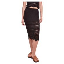 URBAN CLASSICS Crochet Midi Skirt