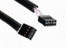 Компьютерные разъемы и переходники Supermicro SGPIO сигнальный кабель 0,615 m Черный CBL-0157L-01