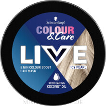 Semipermanente 5-Minuten-Haarmaske - Schwarzkopf Live Colour & Care 5 Minute Hair Mask