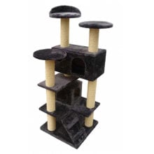 DUVO+ New York Cat Scratcher Bed Tower 50x50x130 cm