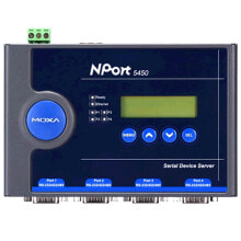 Купить конвертеры для объективов Moxa Technologies Co. Ltd.: Moxa Nport device Server 12-48Vdc 5410 4-port RS232 INKL - Converter - 0.1 Gbps