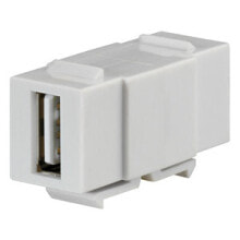 17010651 - Flat - White - USB A - Female - 7 g - 120 mm