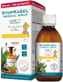 Витамины и БАДы для детей Simply You StopCough Сироп от кашля для детей 200 мл + 100 мл