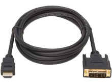 Tripp Lite P566AB-006 6 ft. Safe-IT HDMI-to-DVI Antibacterial Cable (M/M), DVI-D