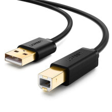 Компьютерный разъем или переходник Ugreen Group Limited Ugreen 10351, 3 m, USB A, USB B, USB 2.0, Black