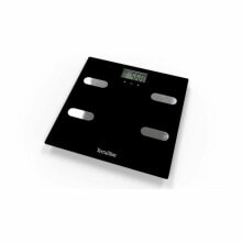 Цифровые весы для ванной Terraillon Fitness 14464 Чёрный Каленое стекло