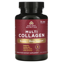 Multi Collagen, Beauty + Sleep Support, 90 Capsules