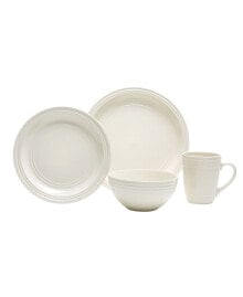 Allure 16 Piece Dinnerware Set, Service for 4